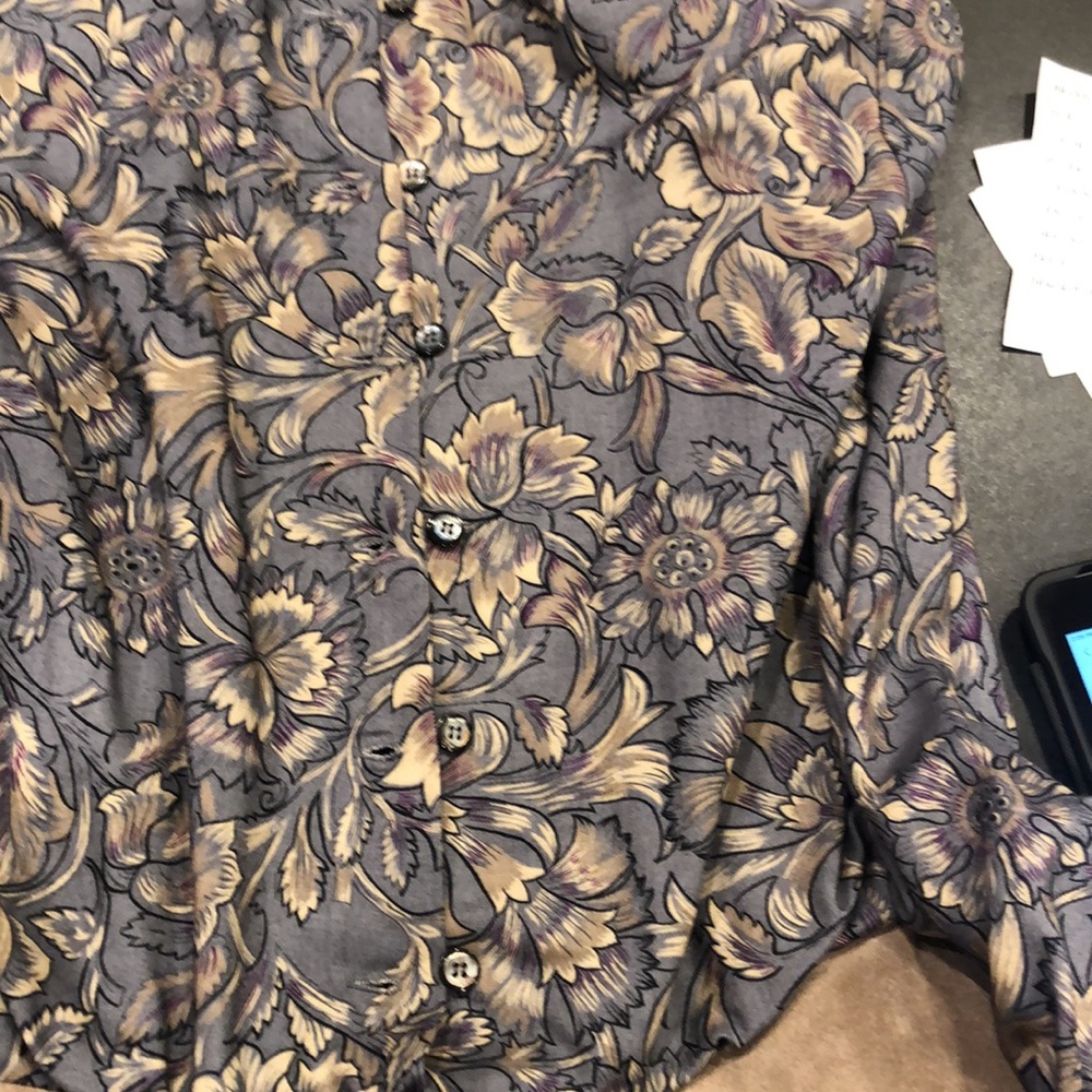 Joan Sparks vintage dress with leather & suede - Picture 4 of 10